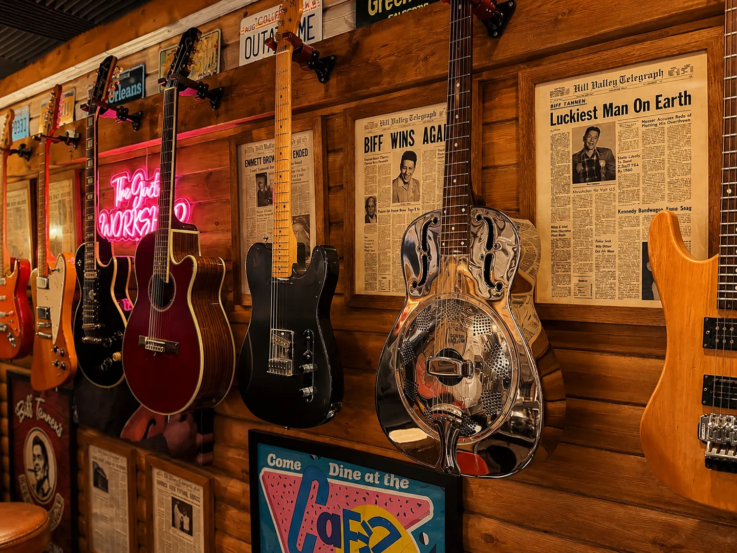 Guitars available at Six String Studio